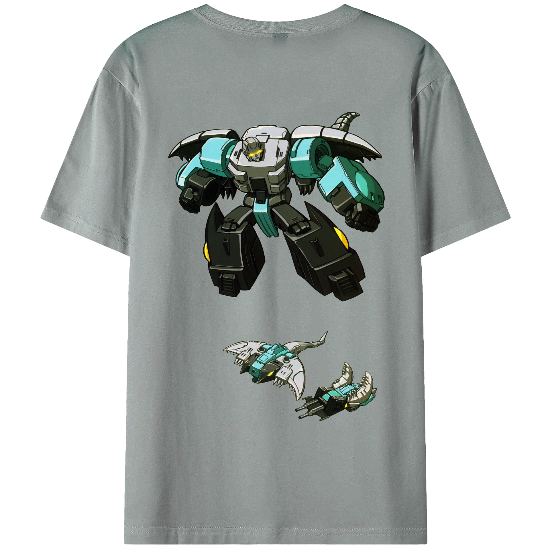 （画像用）  綿100％ メンズ半袖Tシャツ（バックプリント） 通気性